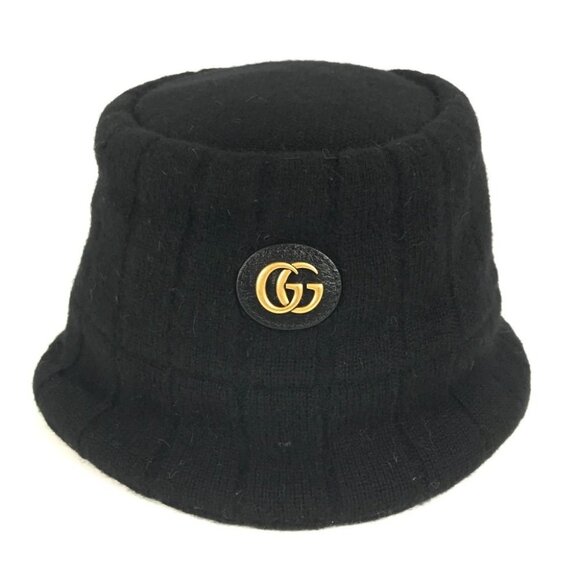 Gucci Hat Double G Wool Black main image 5